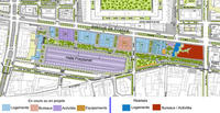Plan aménagement Tolbiac Chevaleret (Agrandir l'image).